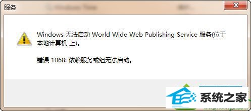 win10ϵͳ½iisվʾ޷world wide web publishingĽ
